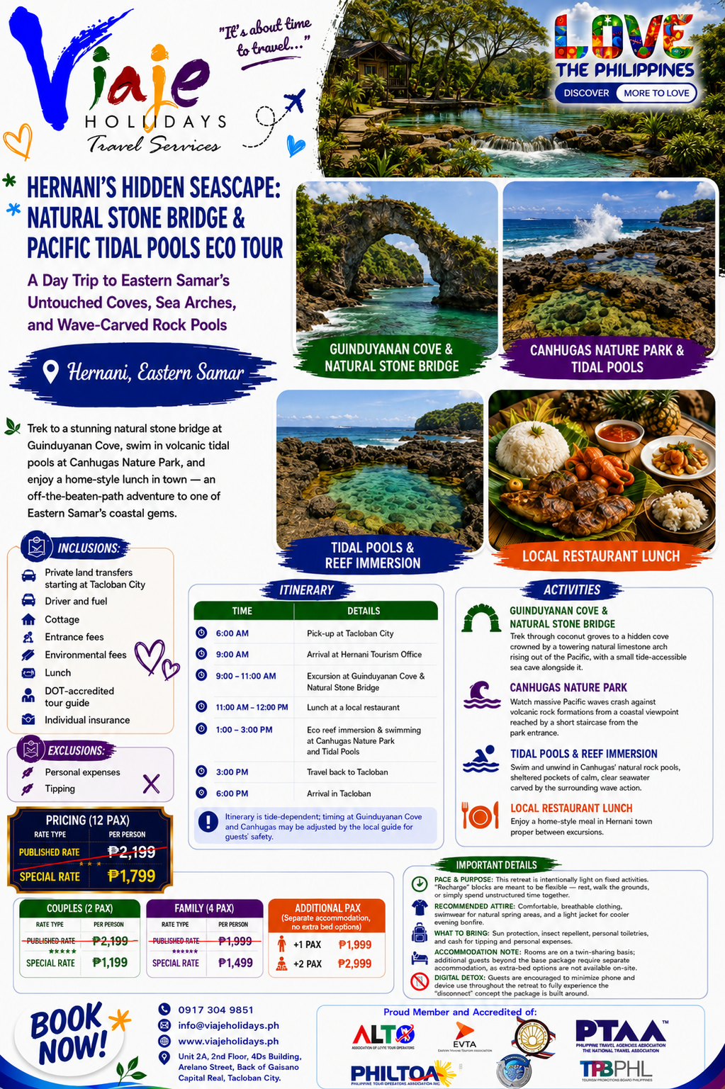 Hernani's Seaside Escape Eastern Samar travel package