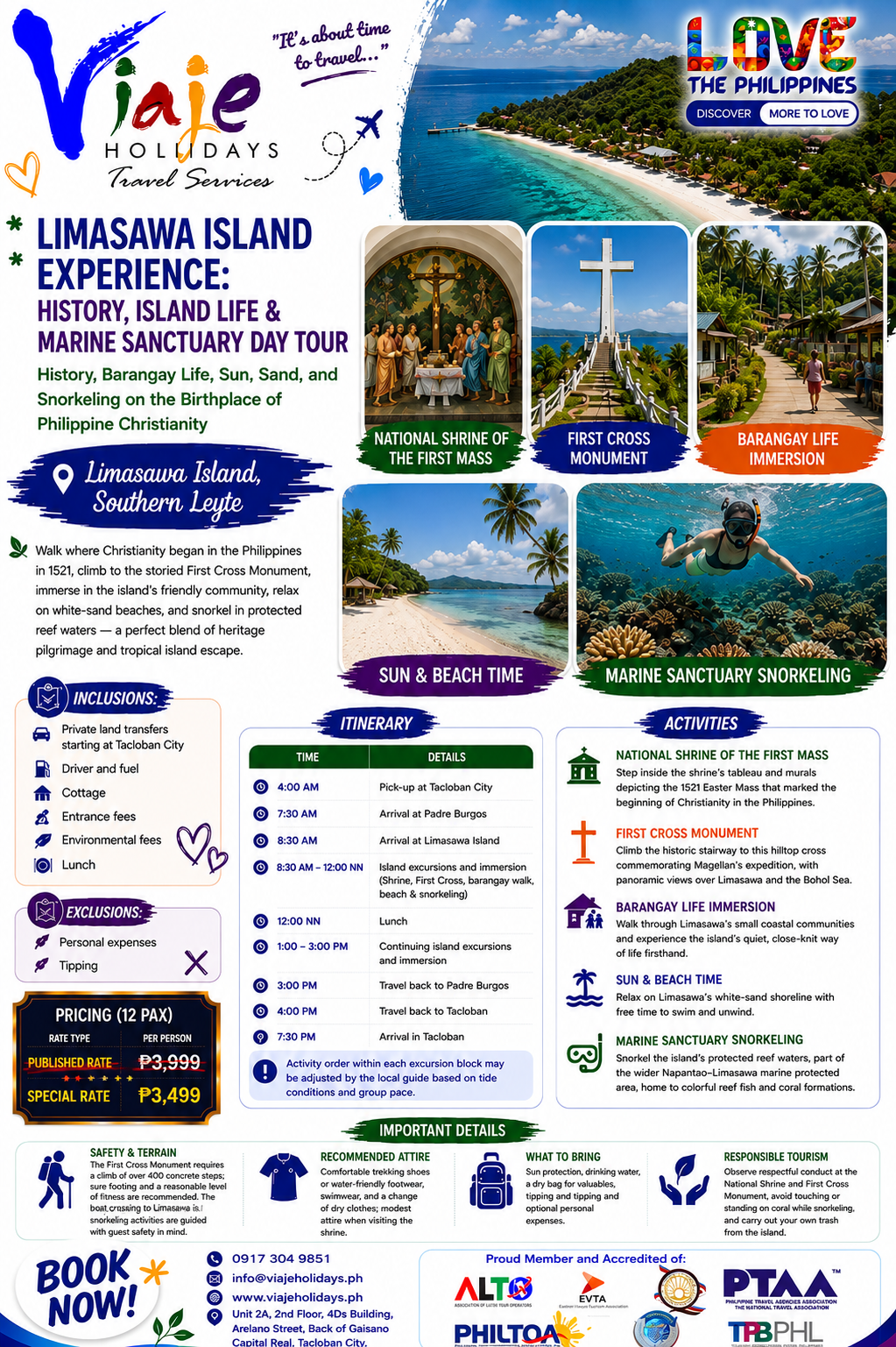 Limasawa Island, Southern Leyte travel package