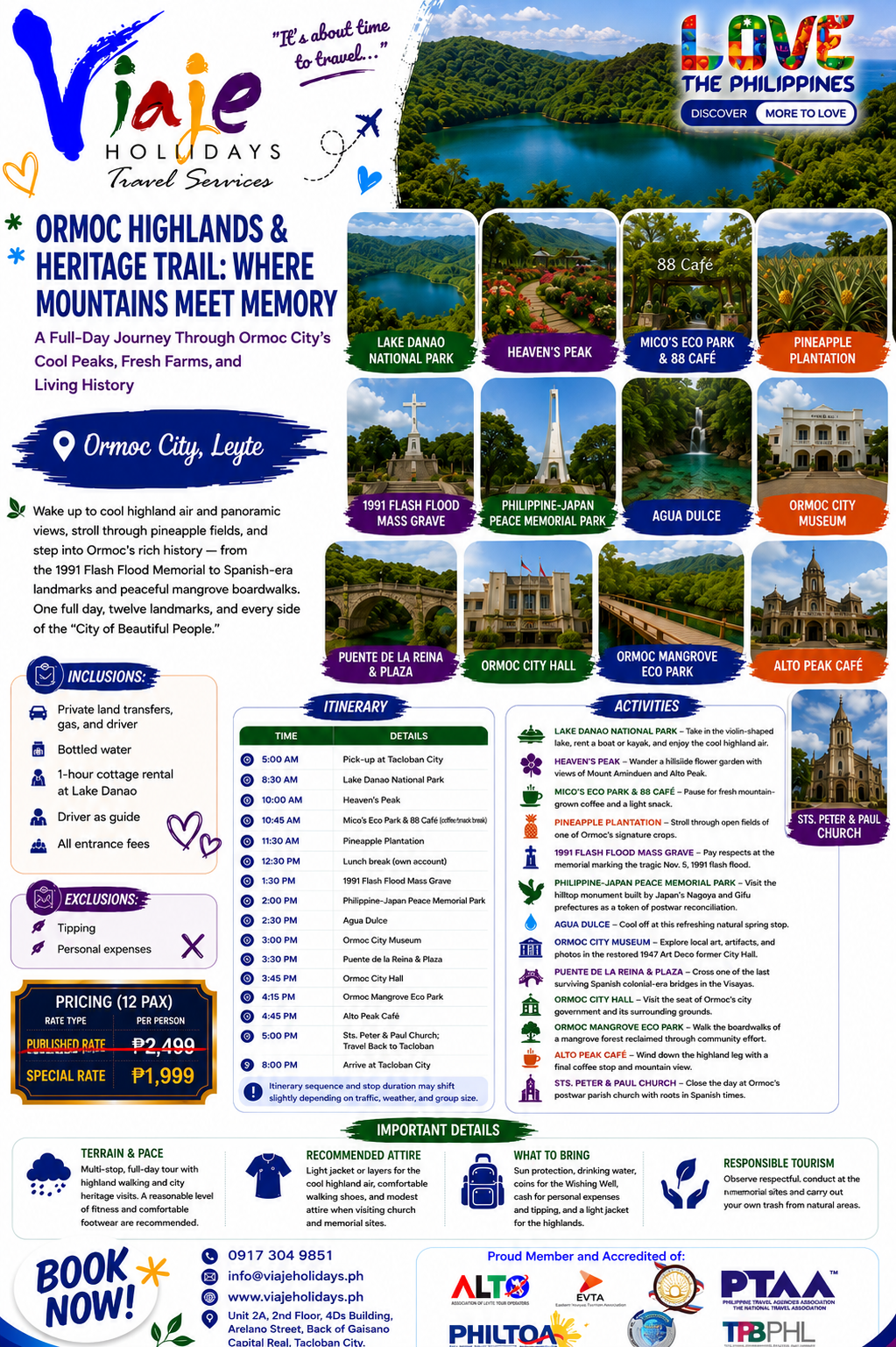 Ormoc Highlands travel package