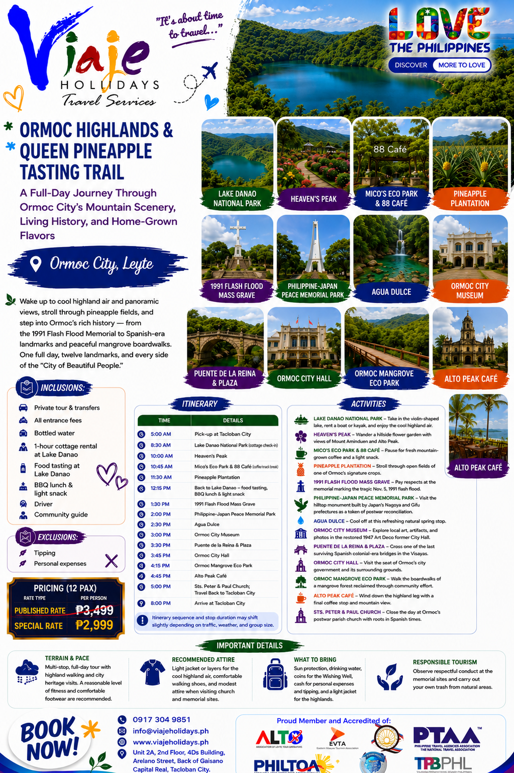 Ormoc Tasting Trail travel package