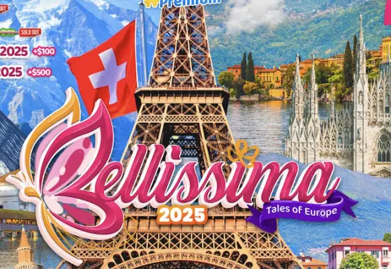 Bellissima 2025 international tour cover
