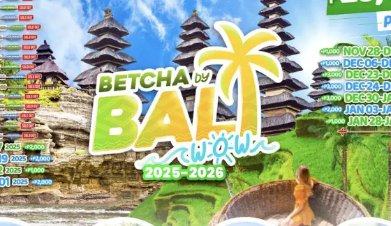 Betcha by Bali Wow! international tour cover