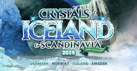 Crystals of Iceland and Scandinavia international tour cover