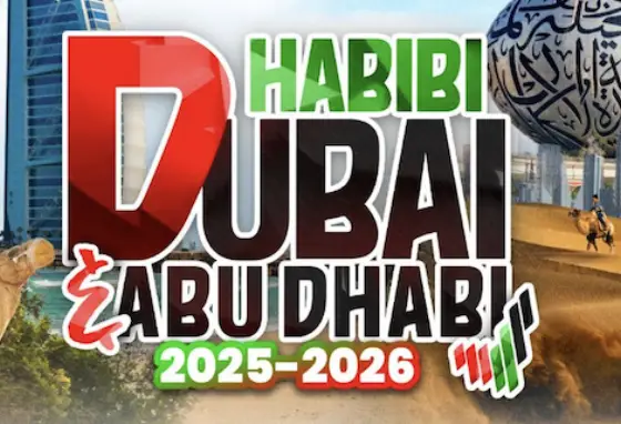 Dubai & Abu Dhabi international tour cover