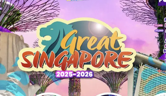 Great Singapore 2025 - 2026 international tour cover