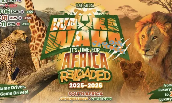It's Time for Africa international tour cover