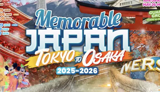 Memorable Japan 2 2025 - 2026 international tour cover
