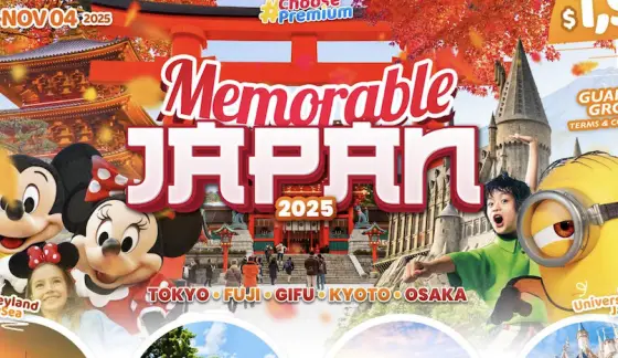 Memorable Japan 3 2025 international tour cover