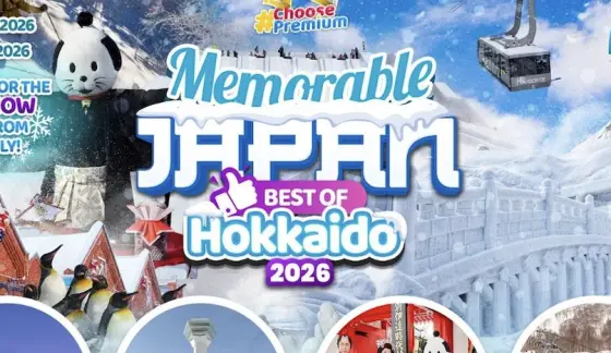 Memorable Japan Hokkaido 2026 international tour cover