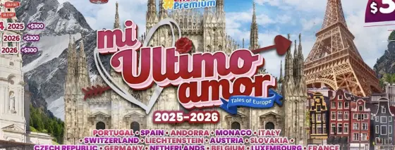 Mi Ultimo Amor 2025 - 2026 international tour cover