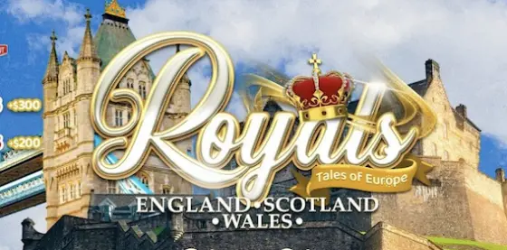 Royals: England, Scotland and Wales international tour cover