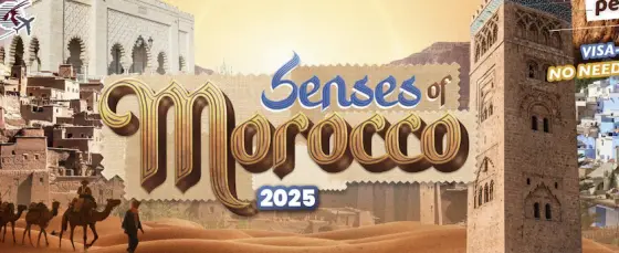 Senses of Morocco 2025 international tour cover