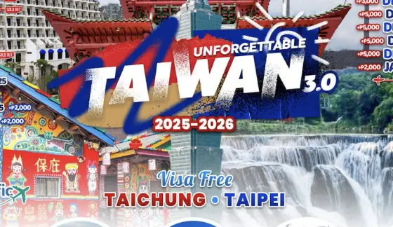 Unforgettable Taiwan 3.0 international tour cover