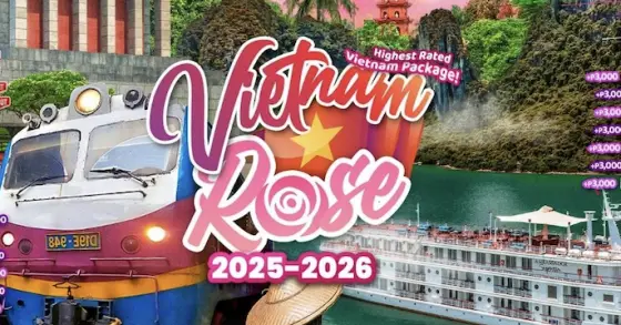 Vietnam Rose 2025 - 2026 international tour cover