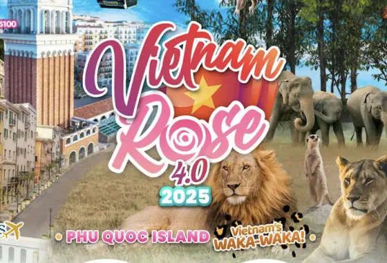 Vietnam Rose 4.0: 2025 - 2026 international tour cover