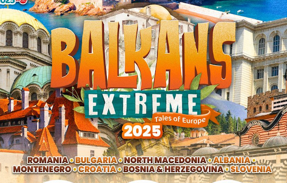 Balkans Extreme 2025 international tour cover