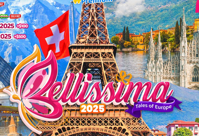 Bellissima 2025 international tour cover