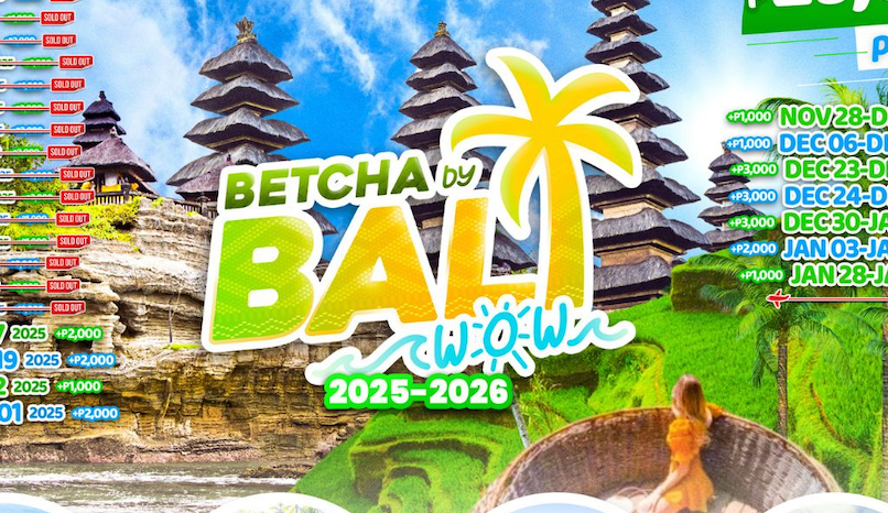 Betcha by Bali Wow! international tour cover