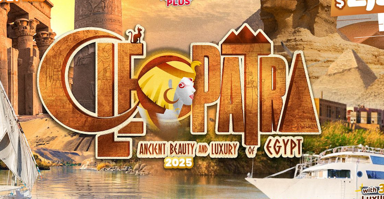 Cleopatra of Egypt 2025 international tour cover