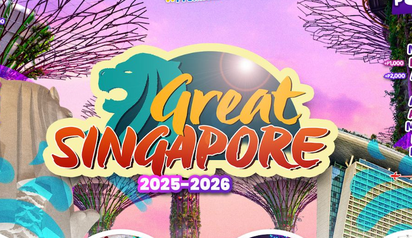 Great Singapore 2025 - 2026 international tour cover