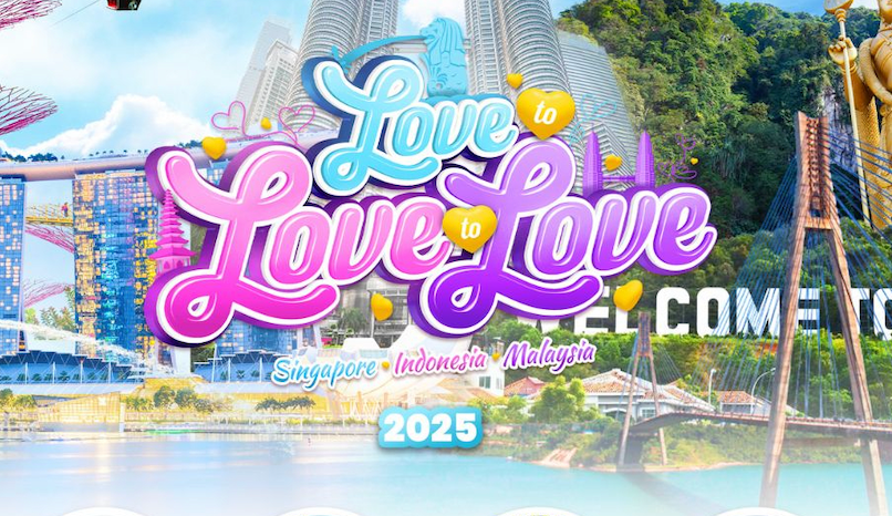 Love Love Love 2025 international tour cover