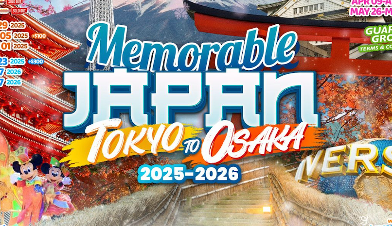 Memorable Japan 2 2025 - 2026 international tour cover