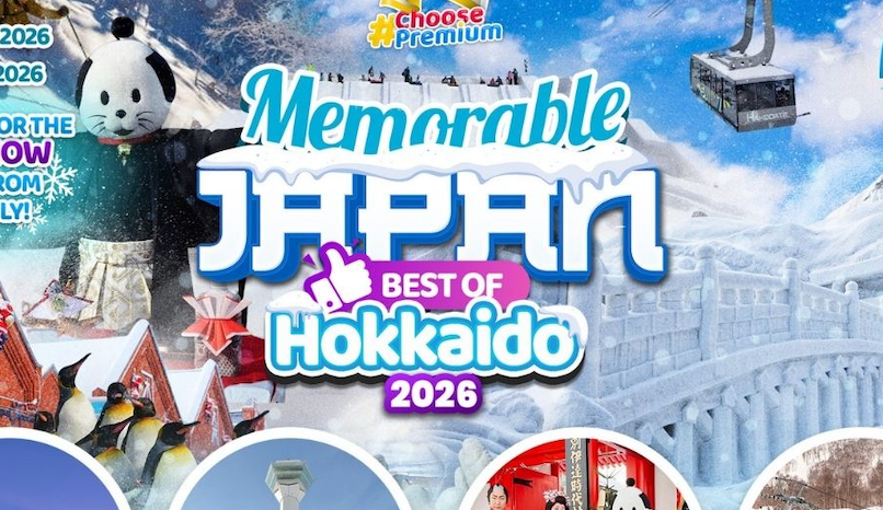Memorable Japan Hokkaido 2026 international tour cover