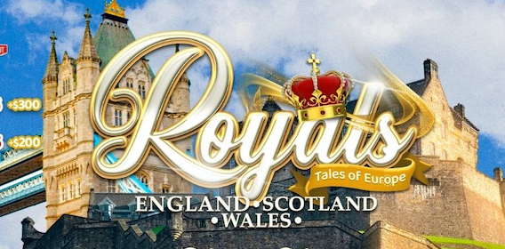 Royals: England, Scotland and Wales international tour cover