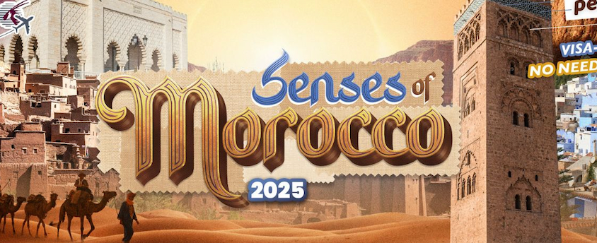 Senses of Morocco 2025 international tour cover