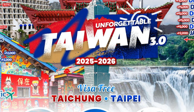 Unforgettable Taiwan 3.0 international tour cover