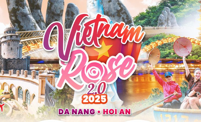 Vietnam Rose 2.0: 2025 - 2026 international tour cover