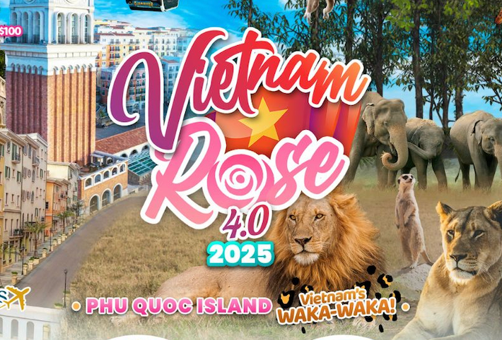 Vietnam Rose 4.0: 2025 - 2026 international tour cover